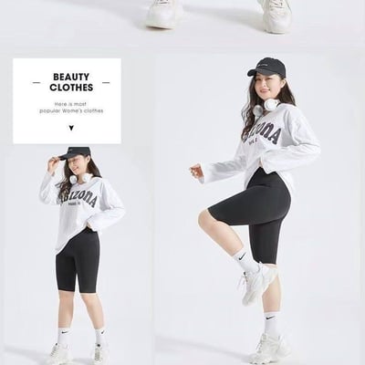 夏季款 加大尺碼款 舒適五分鯊魚褲9