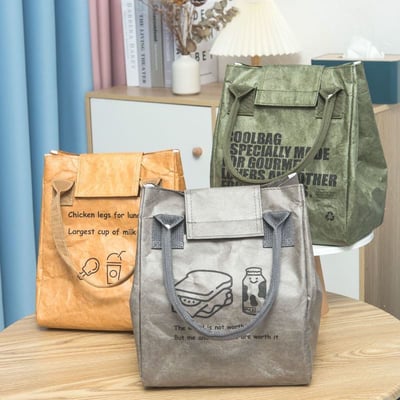 日式杜邦紙保溫便當袋1