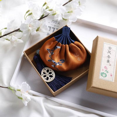 中式端午古風刺繡香囊   隨身漢服荷包空袋祈福香包禮盒8