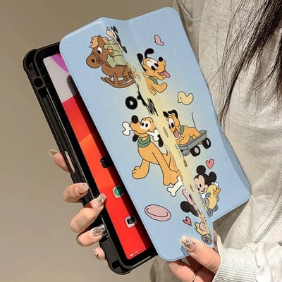 我愛布魯托 迪家布魯托狗背板鏡面iPad平板保護套4