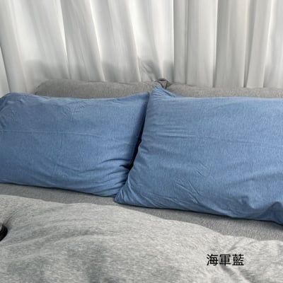 日單廠清倉 100%純棉天竺棉枕套1