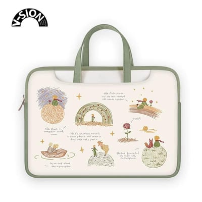 小王子 浪漫小王子插畫風多功能旅行電腦包1