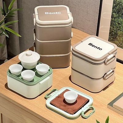 便攜式多功能茶具 出差旅行辦公隨身泡茶神器6