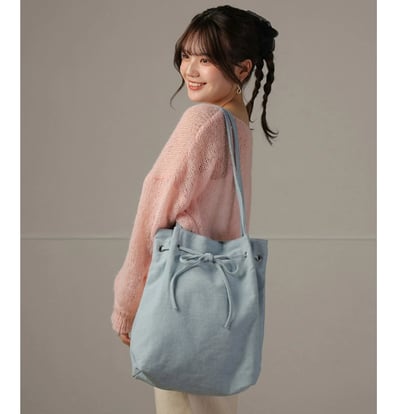 日本  蝴蝶結托特包9