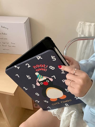 Pingu 企鵝家族生日企鵝iPad平板保護套5