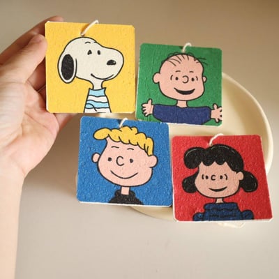 長壽狗狗木漿棉抹布＋洗碗海綿組5