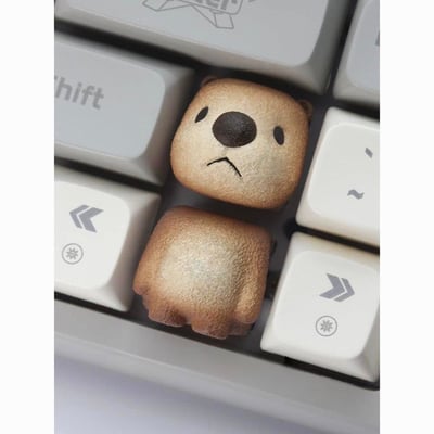 動物工程師 可愛小動物鍵盤帽按鍵小裝飾1