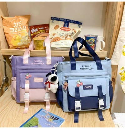 多功能防水補習手提斜挎包 大容量耐用款   男女通用多色可選3