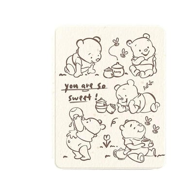 You are so sweet甜蜜維尼熊插畫風IPad平板保護套9