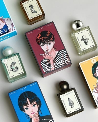 韓國 GRAFEN Tattoo Perfume｜藝術家插畫師聯名限定版 50ml2