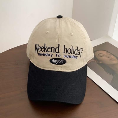 韓版顯臉小百搭復古拼色棒球帽  現貨咖啡6