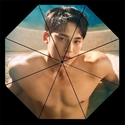 金珉奎遮陽閨蜜禮物遮陽傘雨傘1