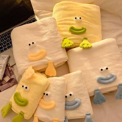 大嘴巴陪你洗澡的毛巾組合6