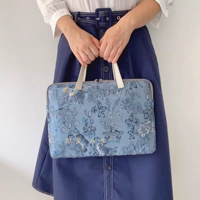 熱帶雨林刺繡版多功能旅行電腦包2