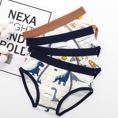 純棉男童恐龍宇宙三角內褲2