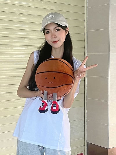 男友禮物 籃球造型可愛玩偶5