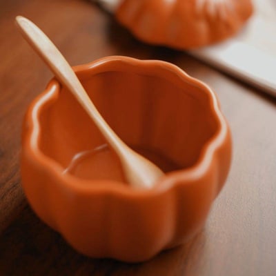 日式南瓜餐具系列  創意南瓜盤   燉盅3