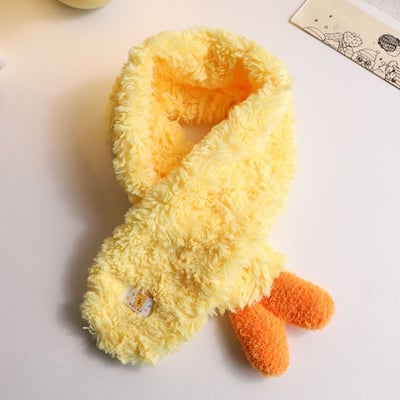 小紅書爆款炸蝦圍巾 秋冬加厚毛絨圍脖4