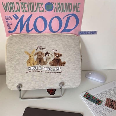 韓系小狗狗平板包電腦包5