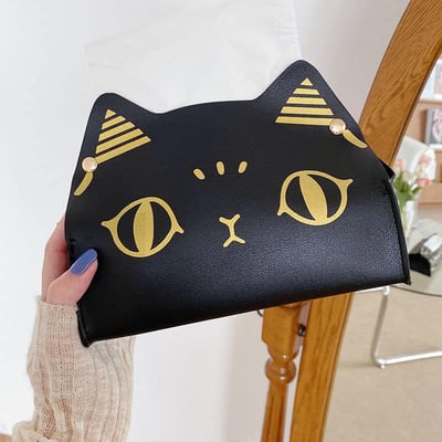 金招財貓優質面紙套系列4