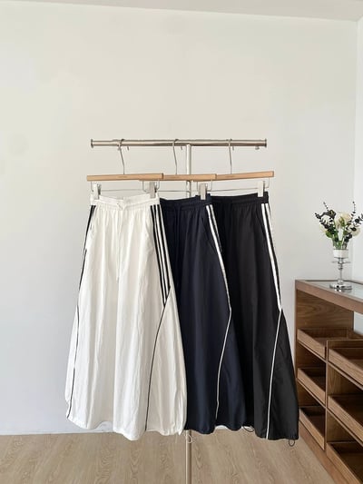 美式新款高腰A字半身裙6