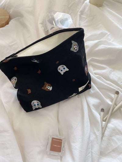 日系貓咪化妝包3