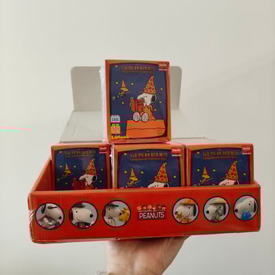 Snoopy積木盲盒6入2