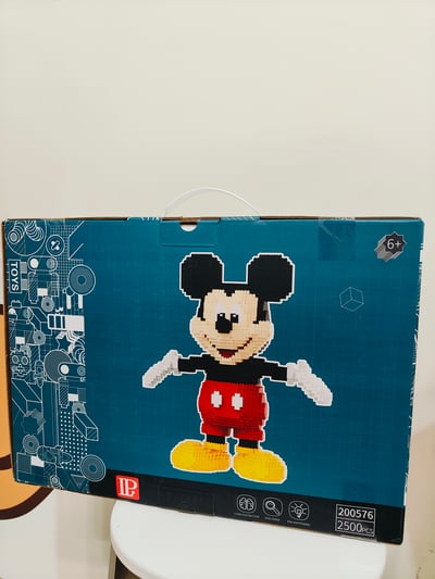 大型60公分長壽老鼠積木  現貨2