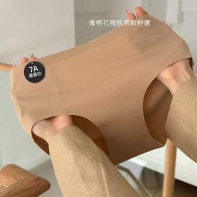 美拉德色系超美的桑蠶絲 7A無痕雲朵內褲8