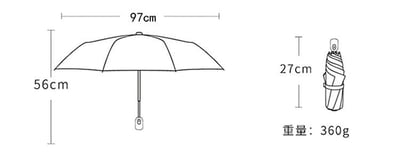 我的富士之旅折疊晴雨兩用自動傘6