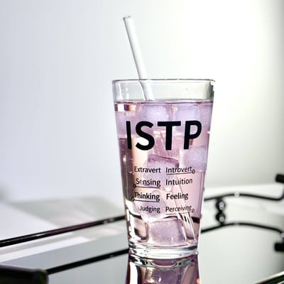 MBTI 冰感玻璃杯 你的個性專屬飲品杯4