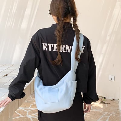 韓系Hug Bag擁抱包 可愛斜背綁帶餃子包 懶人出門神包4