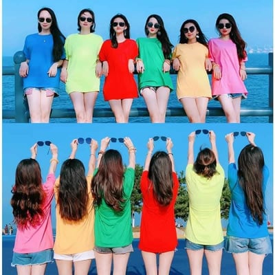 閨蜜就是歸me一起穿純棉T恤加短襪6