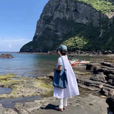 復古牛仔單肩托特包8