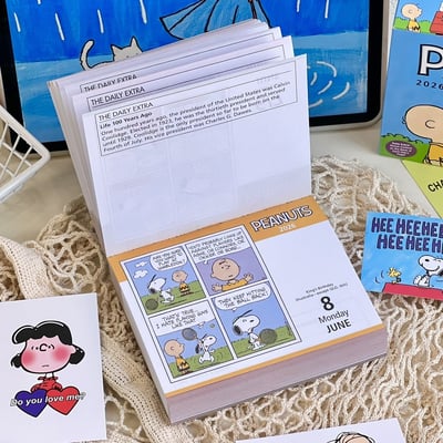 2026  出口單長壽狗狗療癒系日曆6