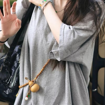 新中式葫蘆斜背串鏈 可背可掛的國風日常配件3