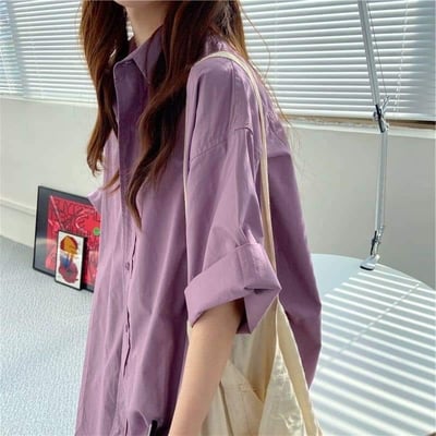 寬鬆OVERSIZED  有大碼百搭短袖襯衫   4XL現貨免運2