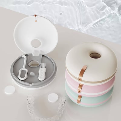 甜甜圈牙套收納盒2