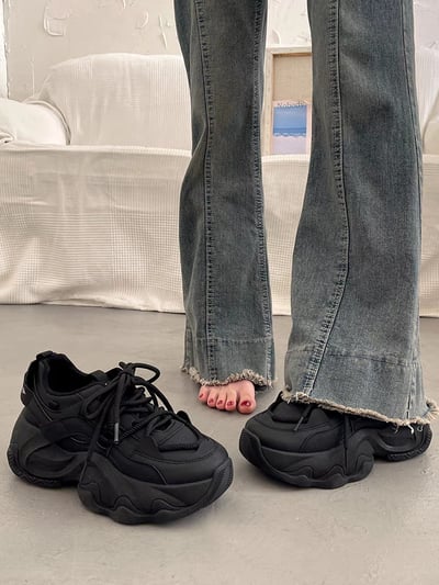 7.5cm直接給你拉長腿 厚底老爹鞋2