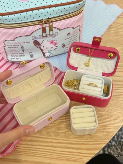 可愛臘腸小狗首飾收納盒3