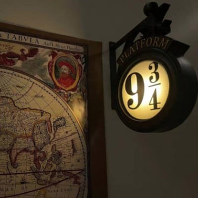哈利波特裡的9又4分之3月臺小圓燈5