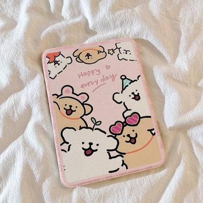 線條小狗 小狗與夥伴們iPad平板保護套2