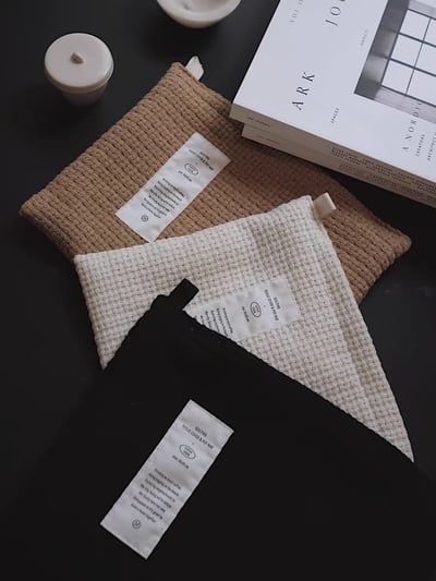 北歐編織格紋多功能收納袋 紙巾套 × 化妝包 × 生活萬用袋6