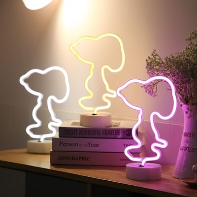 卡通可可愛愛造型霓虹小夜燈4