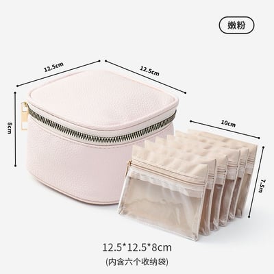 小巧卻很能裝 多層分袋旅行首飾收納包14