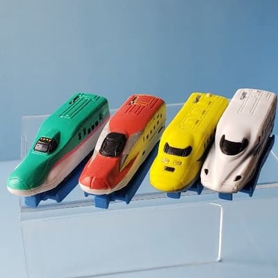 日本超特別 新幹線 造型橡皮擦3