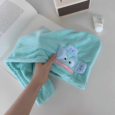 醜魚乾髮帽速乾吸水毛巾組合2