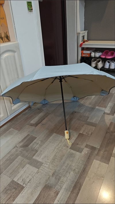 女生友好   節節收自動傘  圓角護兒童防刮傷  加厚彩膠強效防曬雨傘9