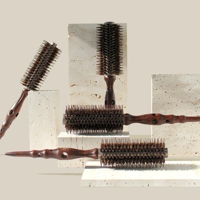 Gloss & Glow豐盈蓬鬆高級捲髮梳19mm『4/13結單』1