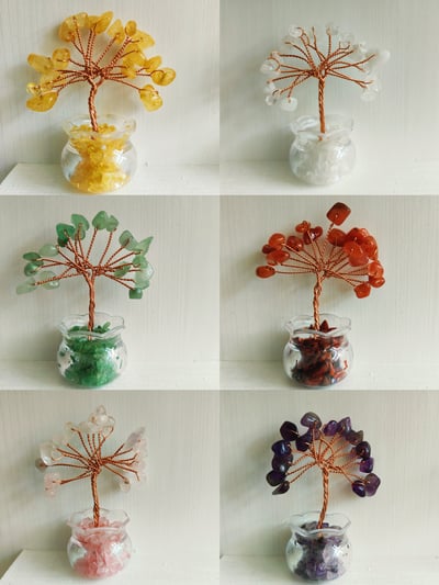 迷你許願水晶樹6入3